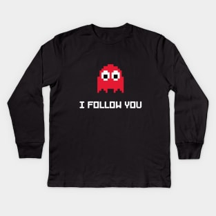 I FOLLOW YOU Kids Long Sleeve T-Shirt